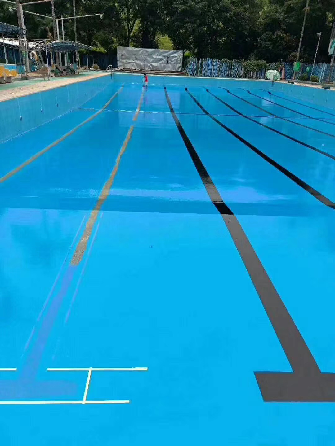 游泳池水性环氧地坪